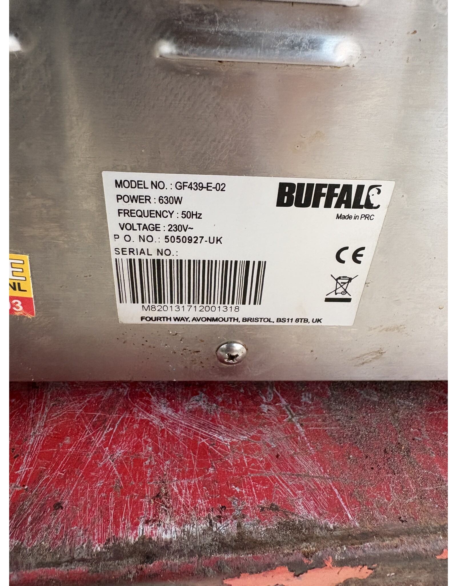 Buffalo Buffalo vakuum Maschine