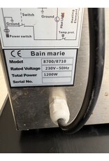 Bain Marie Bain-Marie-Warmhalteplatte