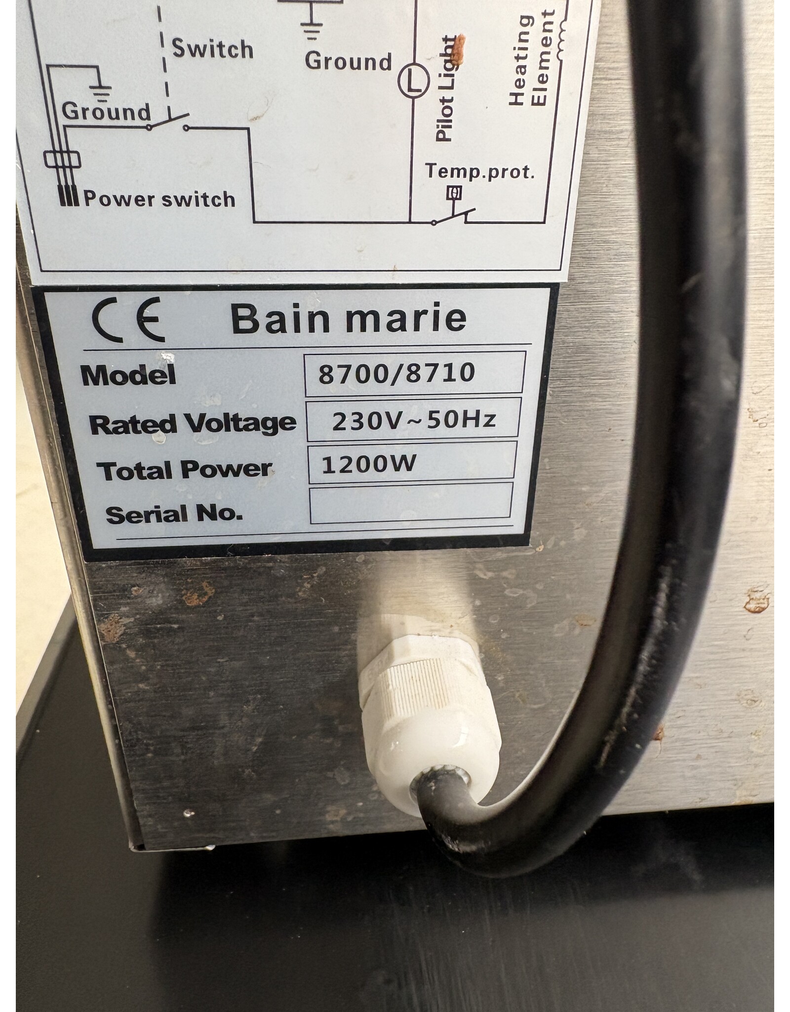 Bain Marie Bain-Marie Warmhoudbak