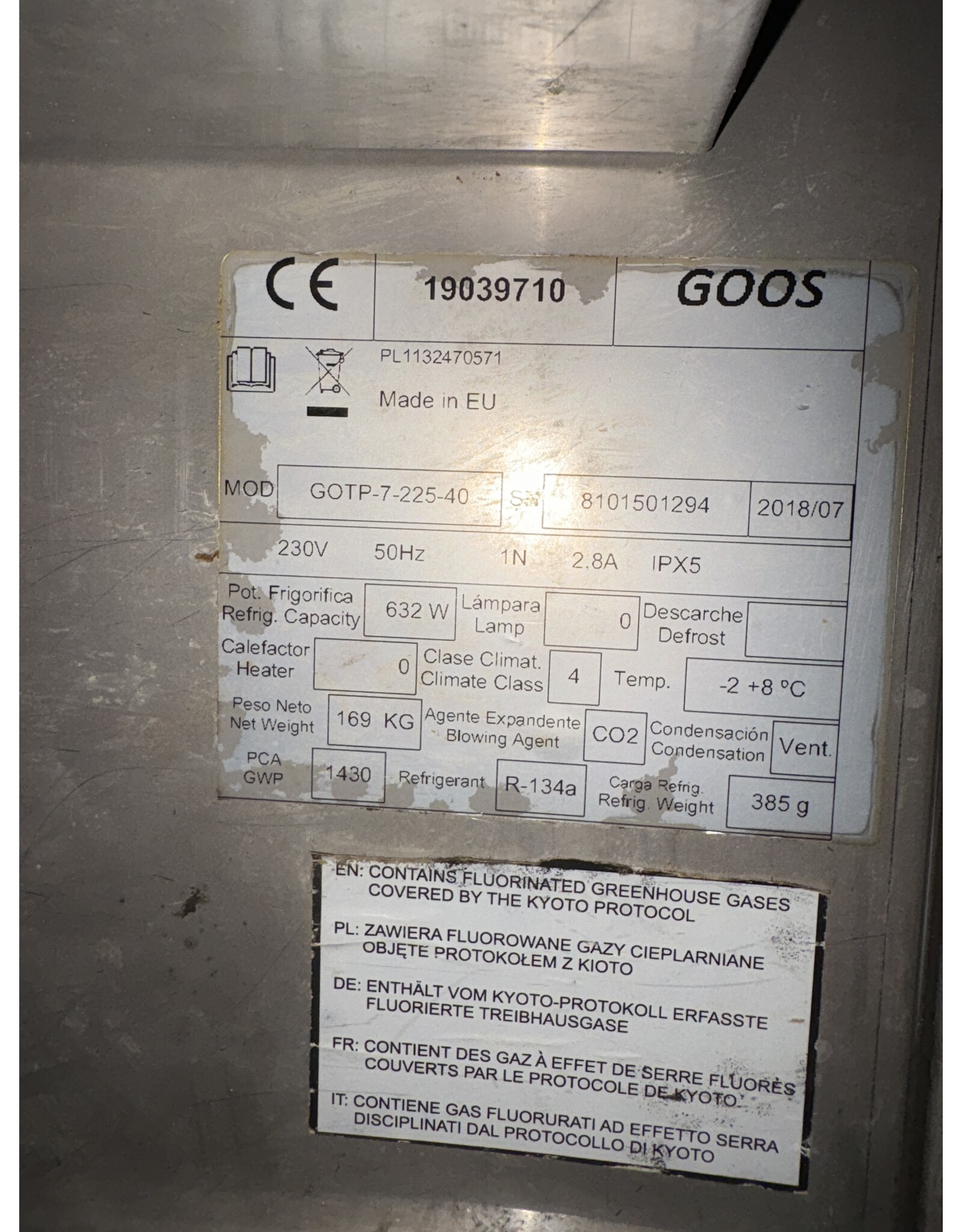Goos Goos Kühlwerkbank