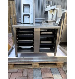 Rational RVS Onderstel Rational oven met Bakken 85 x 73 x 71cm (B x D x H) Wordt schoongemaakt voor levering