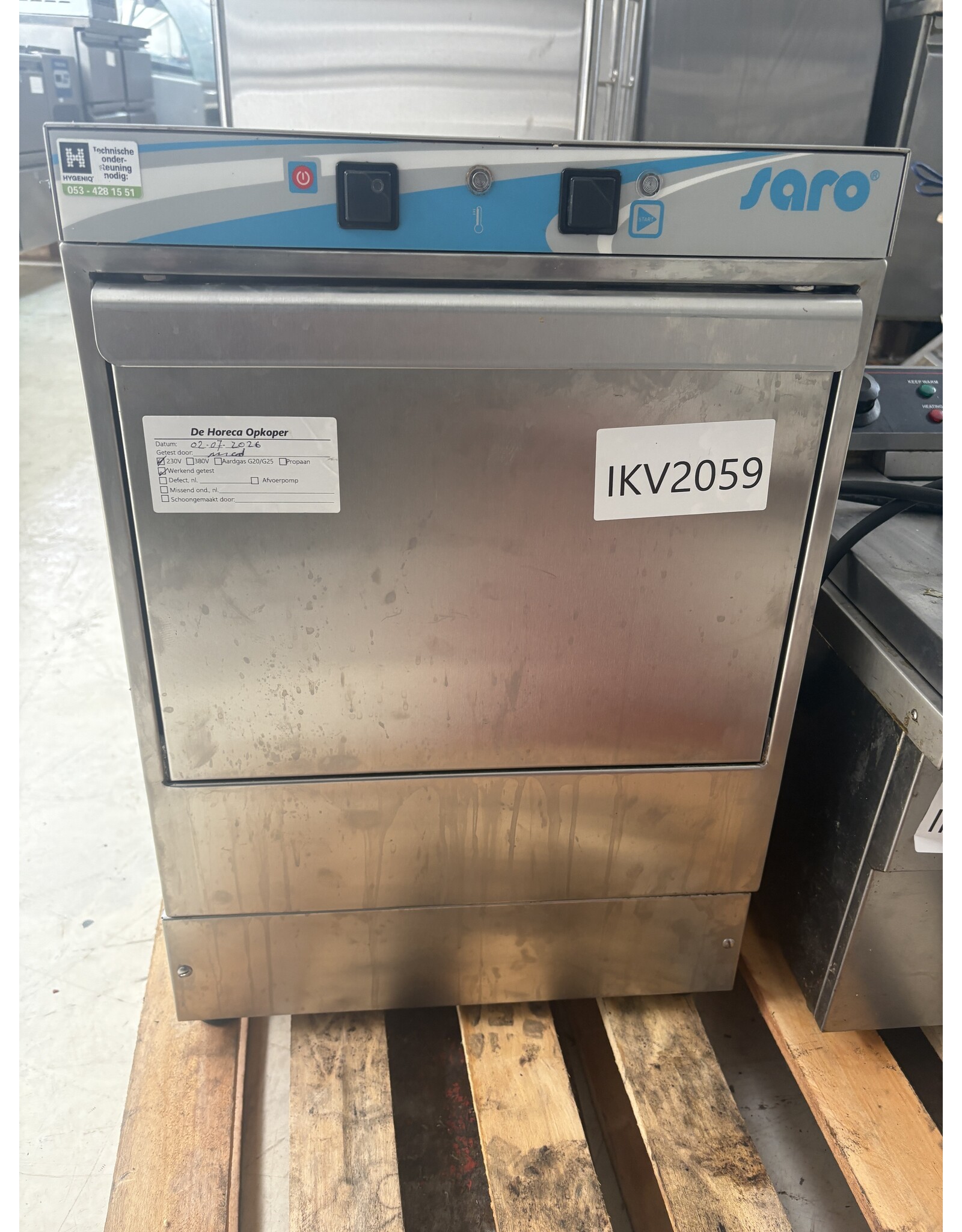 Saro Saro Horeca glazenspoeler