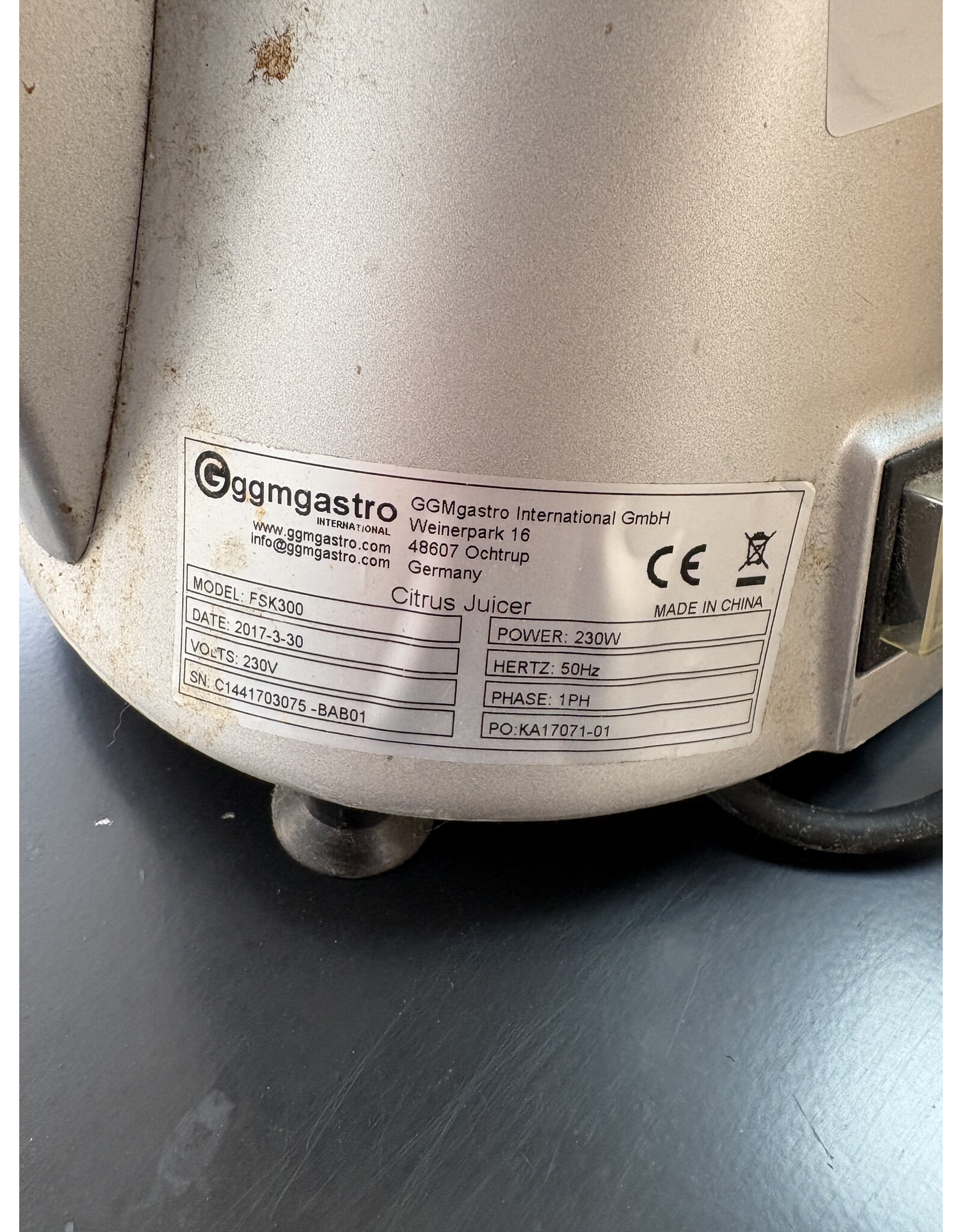 GGM Gastro Citruspers GGM Gastro
