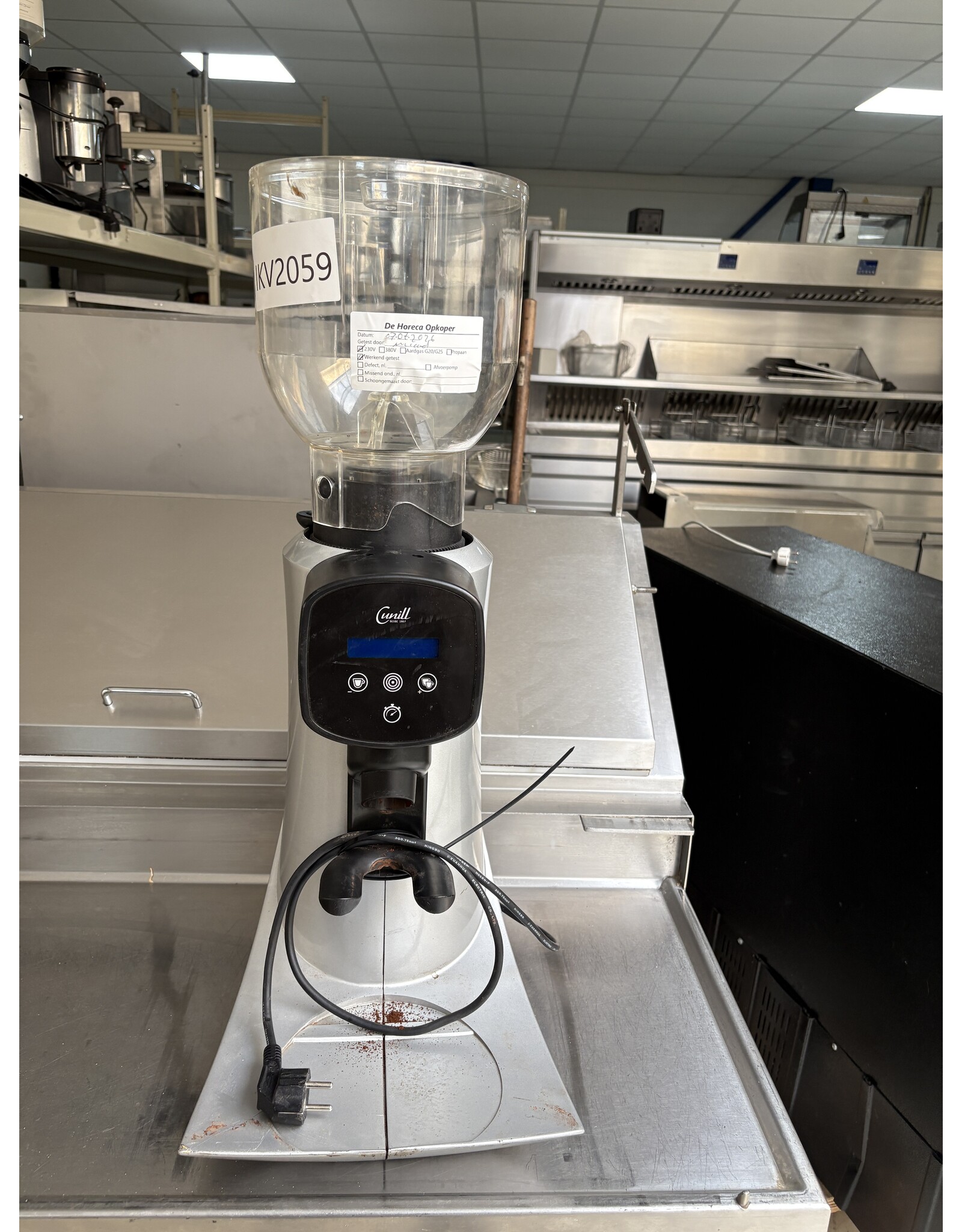 GGM Gastro molcunills Luxo silencer Koffiemolen