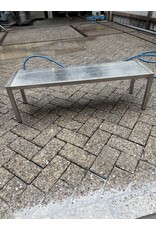 Edelstahl-Regal 100x30x30cm (B x T x H) Vor Auslieferung gereinigt