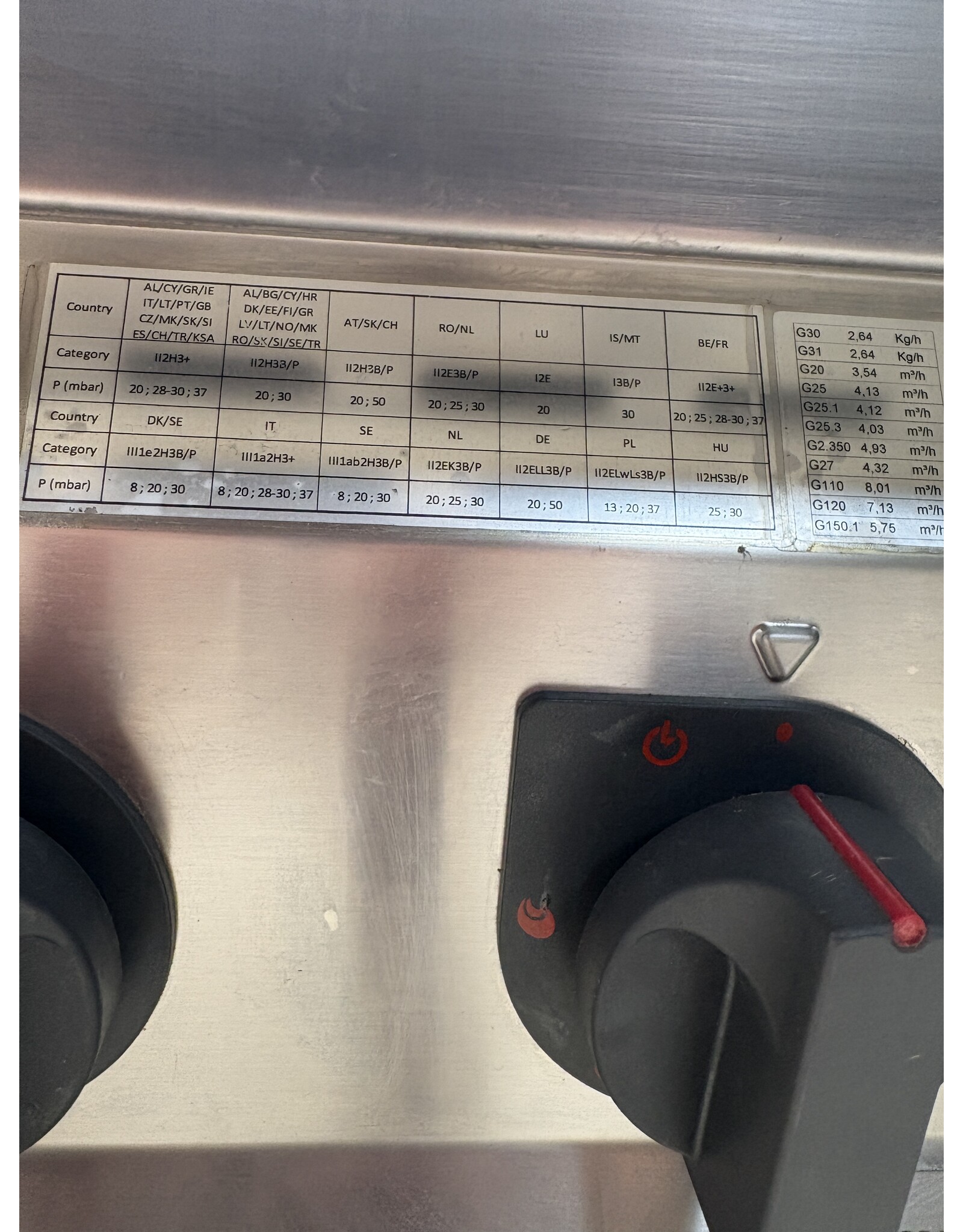 ggm gastro GGM Gastro Gasfornuis 6 Pits