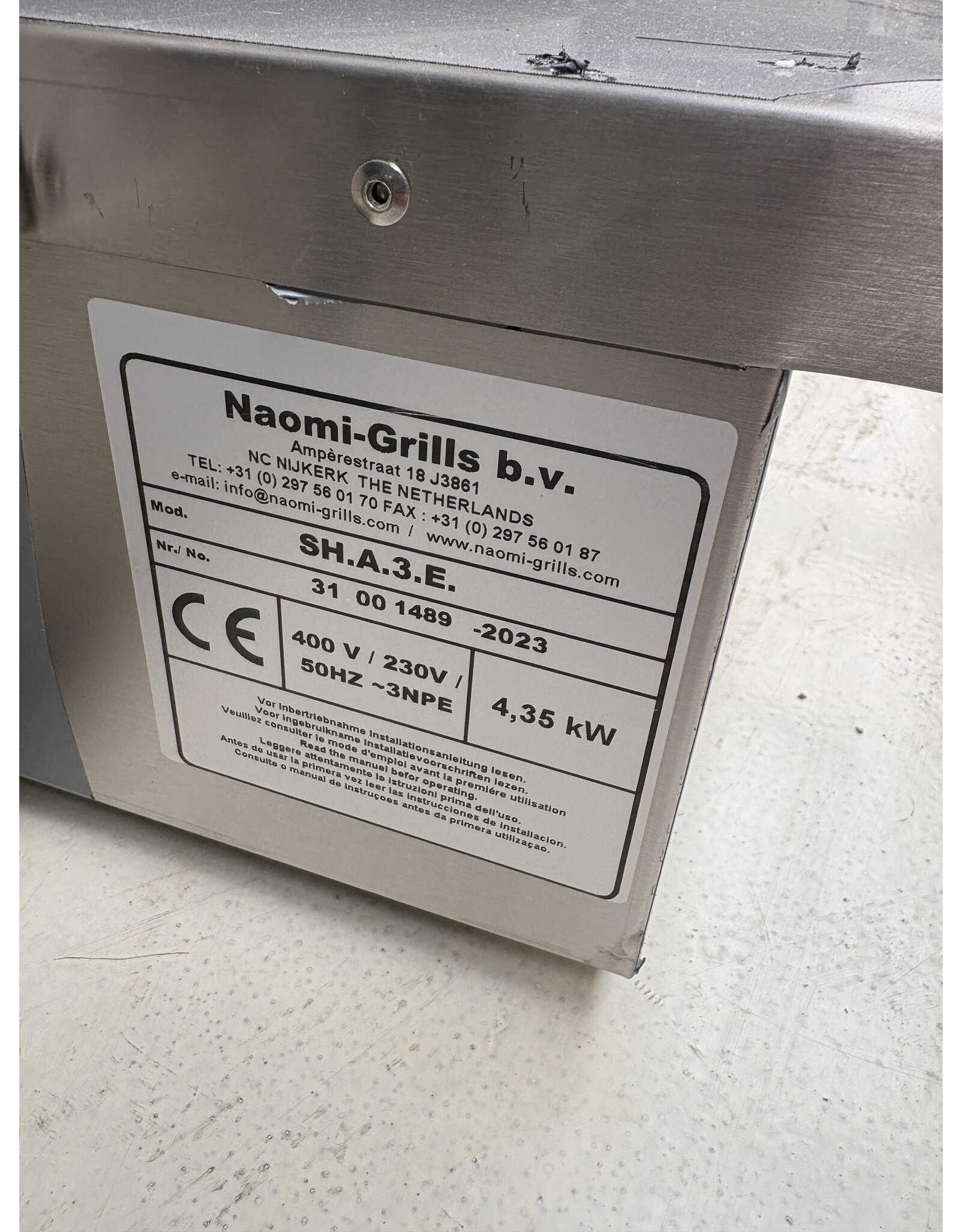 Naomi-Grills Elektrische Doner/Shoarma Grill NIEUW!