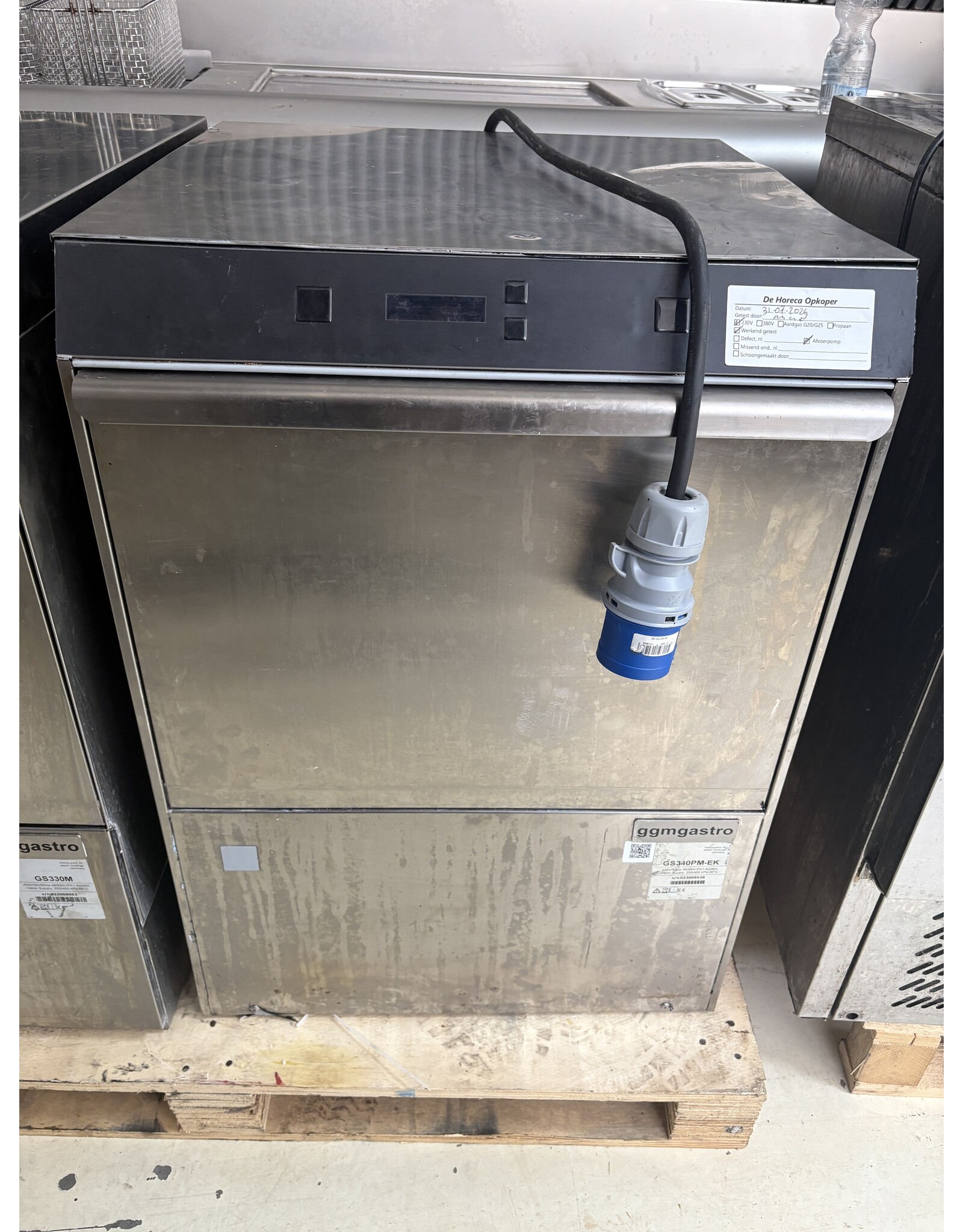 GGM Gastro  GGM Gastro vaatwasser GS340PM-EK