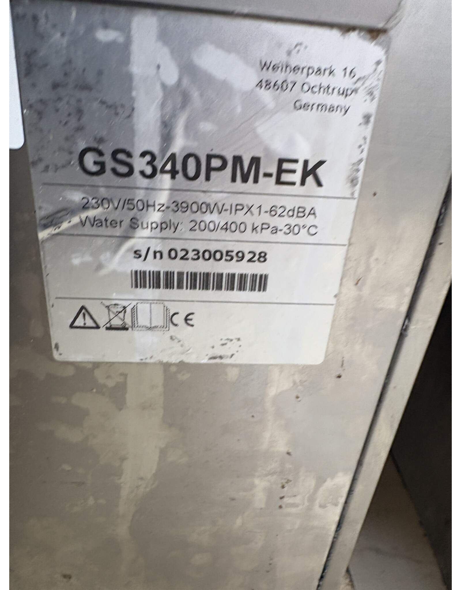 GGM Gastro  GGM Gastro vaatwasser GS340PM-EK