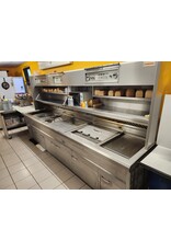 Nog niet gereviseerd - Florigo HR bakwand friteuse 7 manden Bkpl