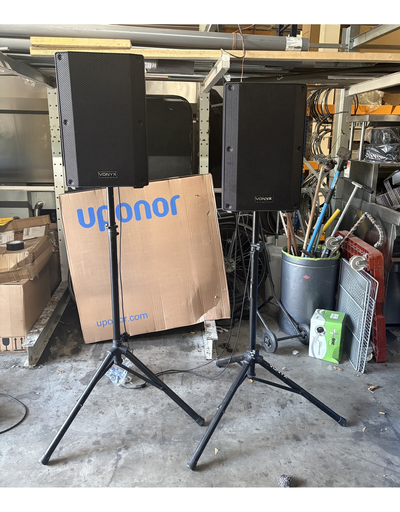 vonyx Vonyx VSA120S, geluidsinstallatie met Bluetooth en stands