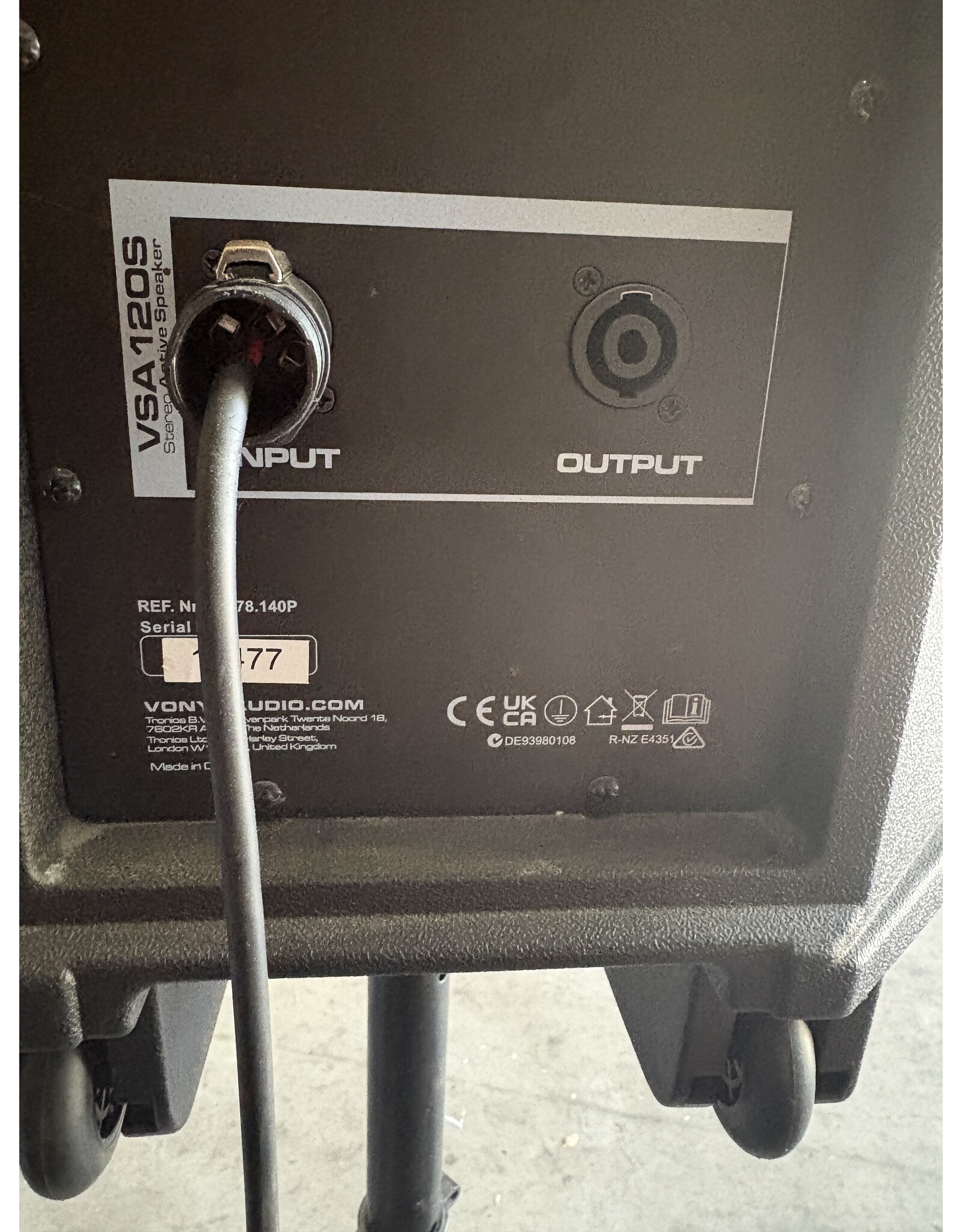 vonyx Vonyx VSA120S, Soundsystem mit Bluetooth und Ständern