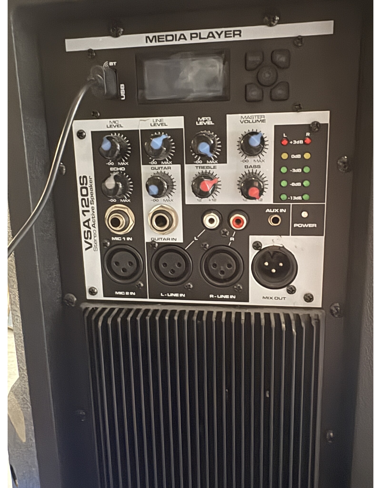 vonyx Vonyx VSA120S, Soundsystem mit Bluetooth und Ständern