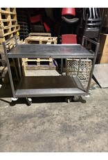 RVS Serveerwagen 116x60x96cm (B x D x H)