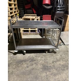 RVS Serveerwagen 116x60x96cm (B x D x H)