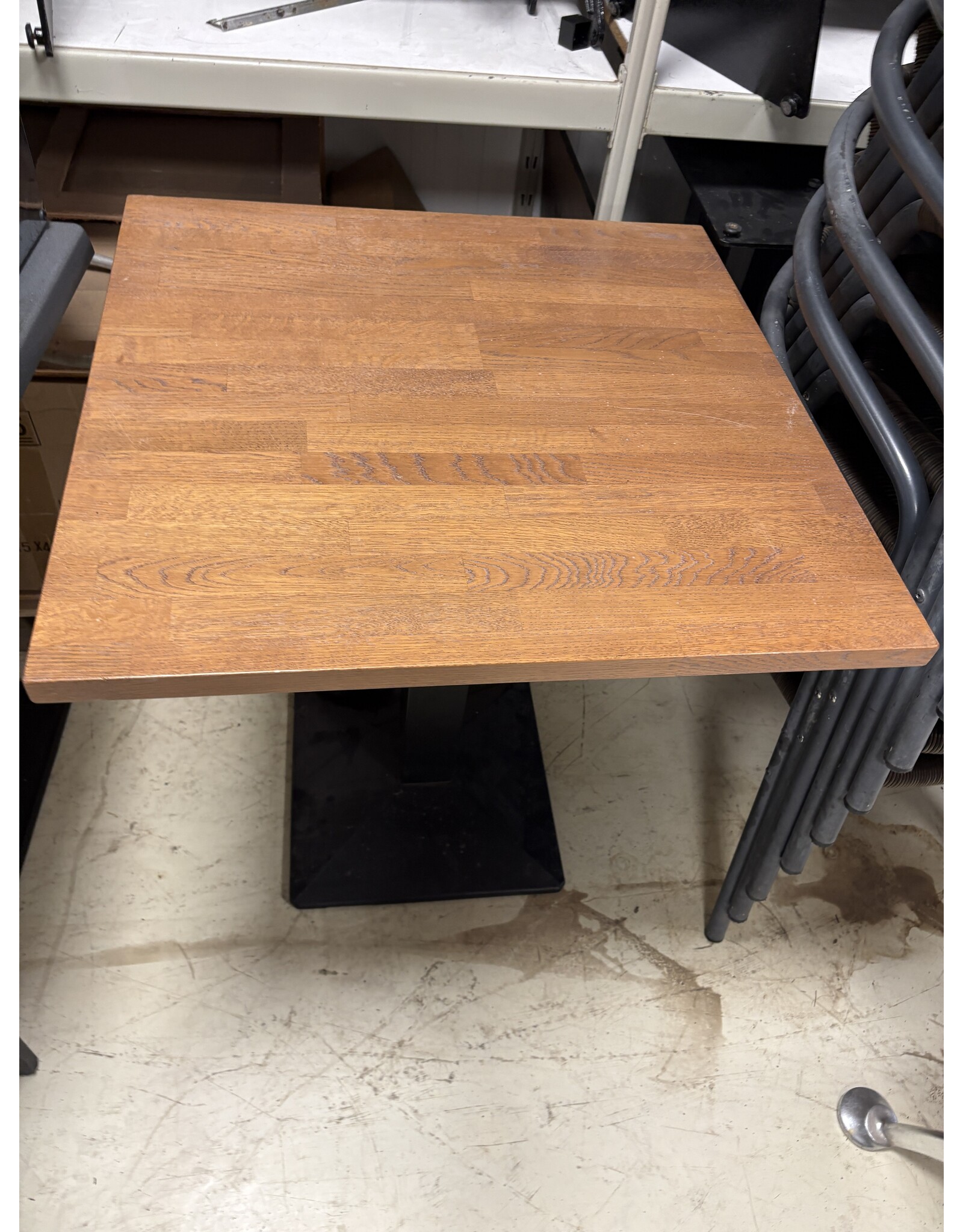 Bistrotisch Holz 70x70x76cm (B x T x H)