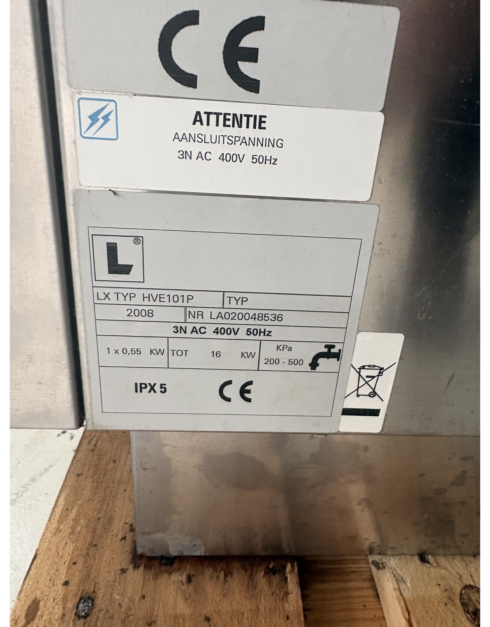 lainox Lainox HVE101P Combisteamer