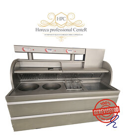 Perfecta Perfecta bakwand friteuse 2x XXL R, 2 mands en bakplaat