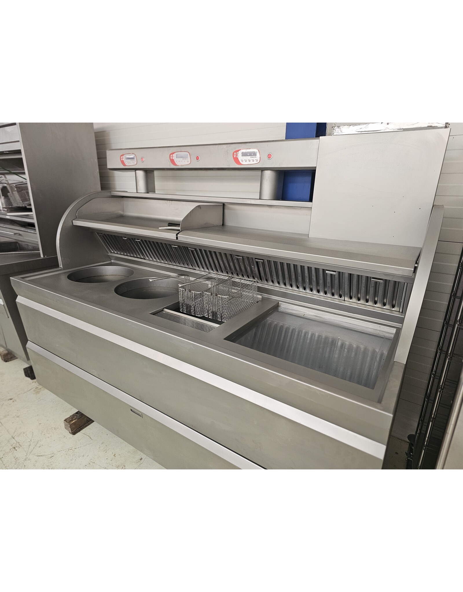 Perfecta Perfecta bakwand friteuse 2x XXL R, 2 mands en bakplaat