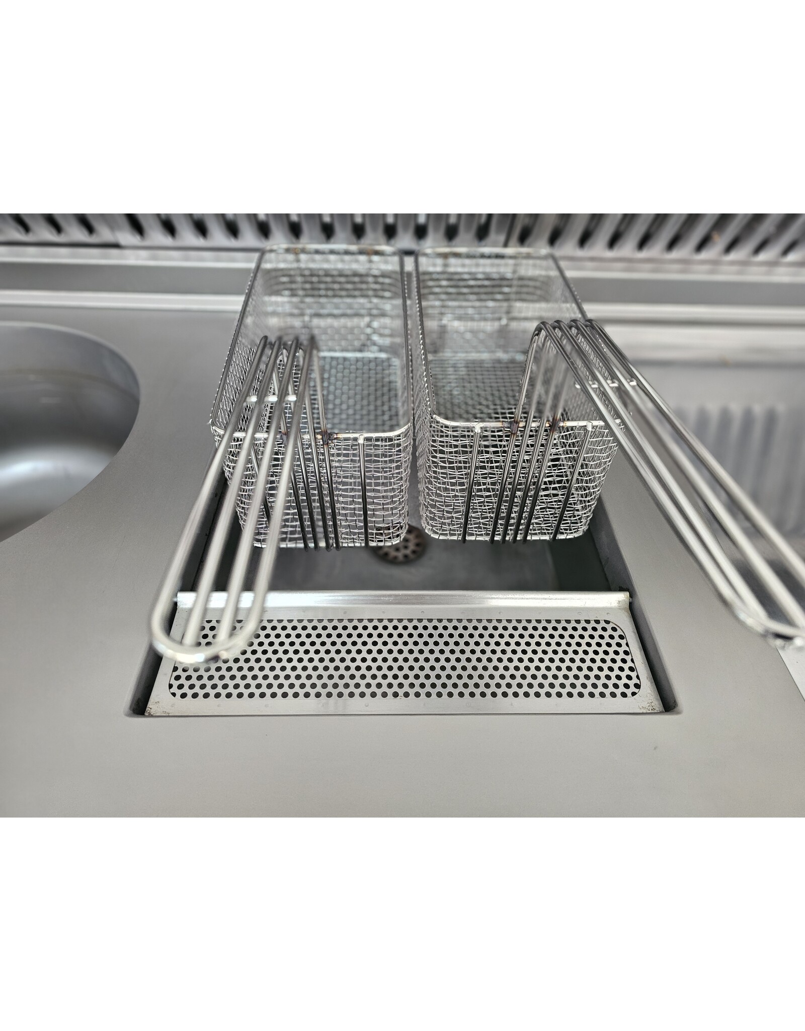 Perfecta Perfecta bakwand friteuse 2x XXL R, 2 mands en bakplaat