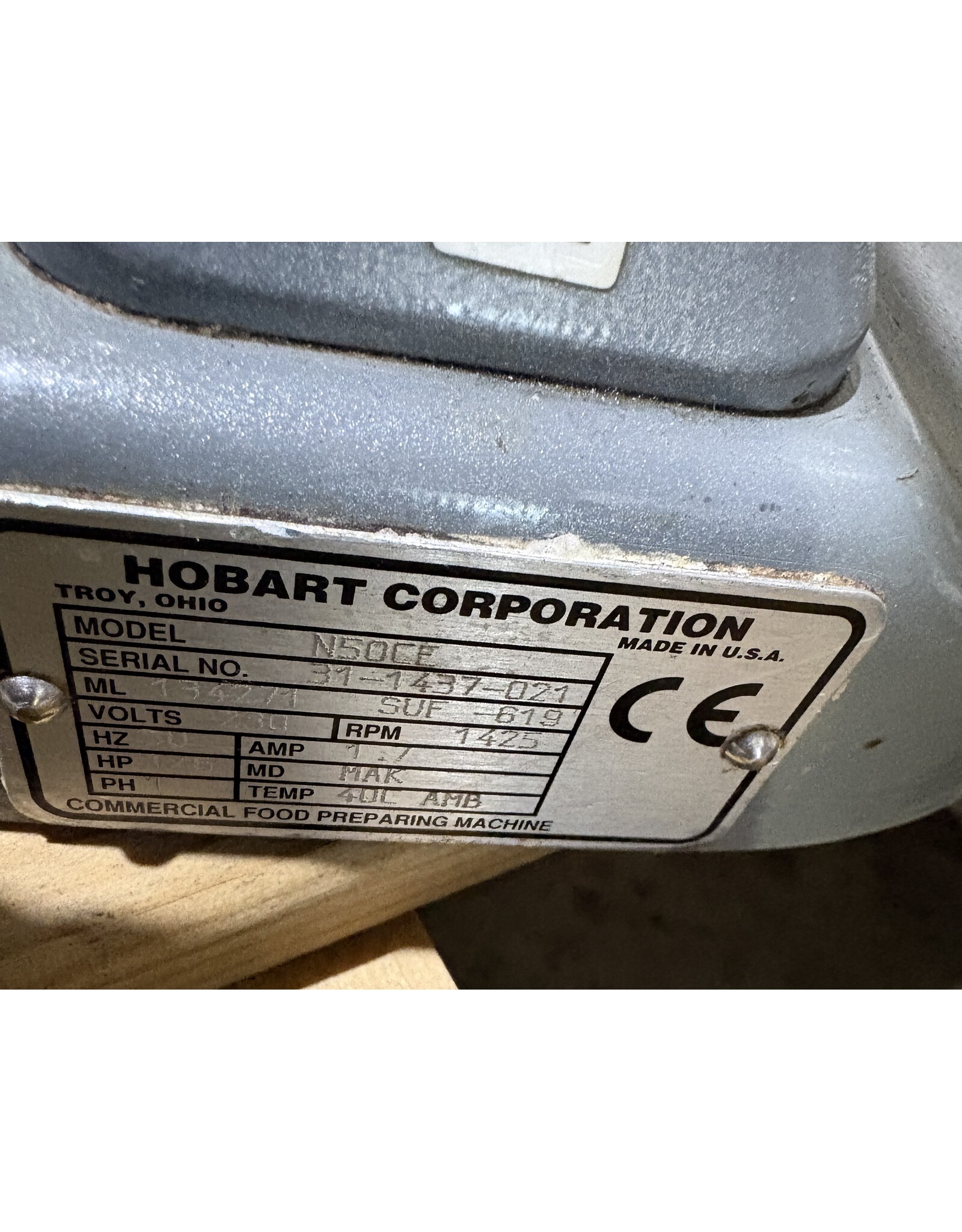 Hobart Hobart N50CE Planeetmenger