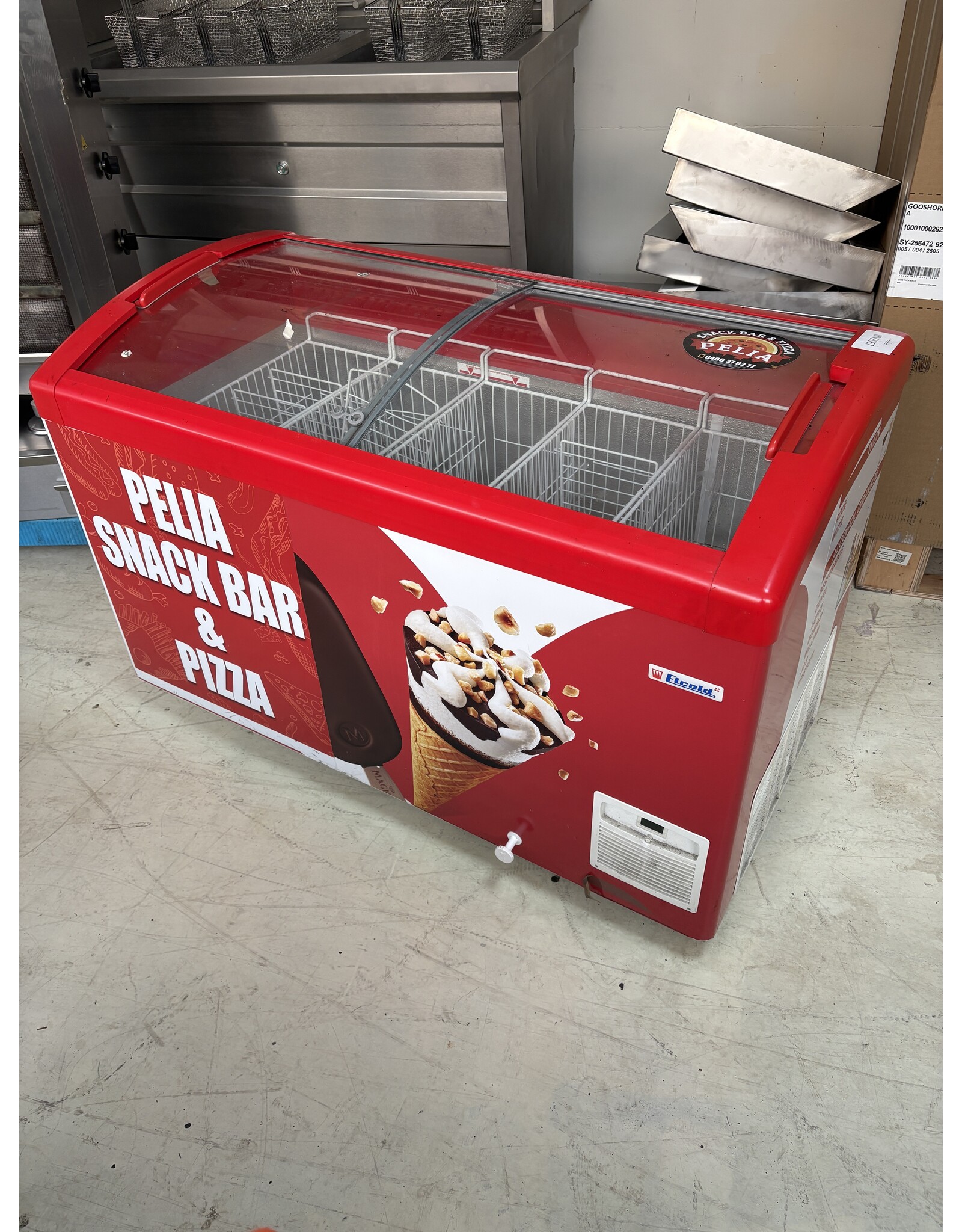Elcold Elcold Gefrierschrank mit Vitrine