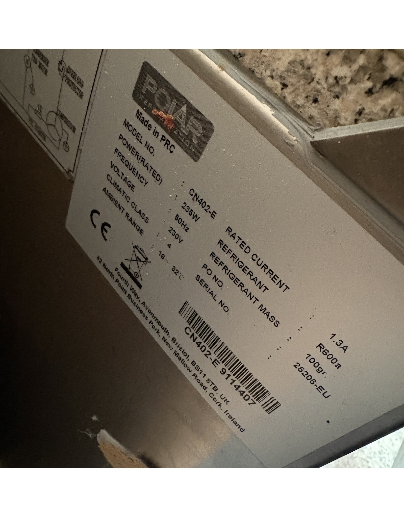 Polar Polar CN402-E Pizzawerkbank