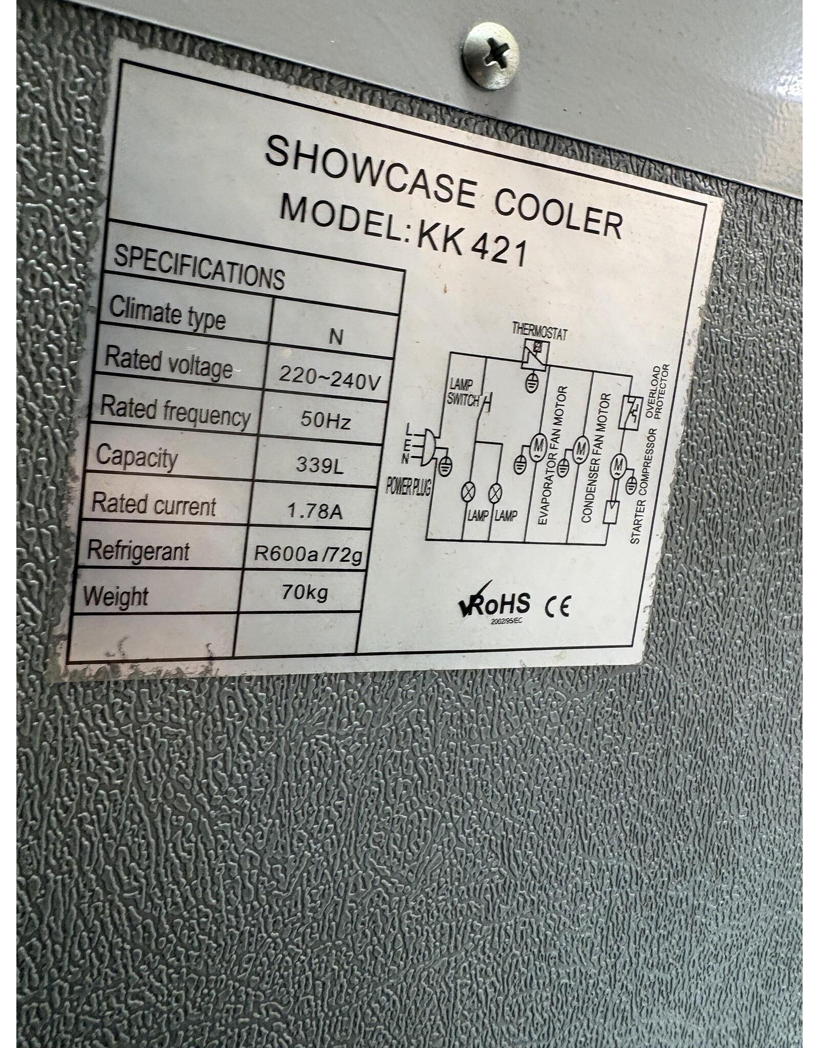 Scancool Scancool KK 421 Displaykühlung