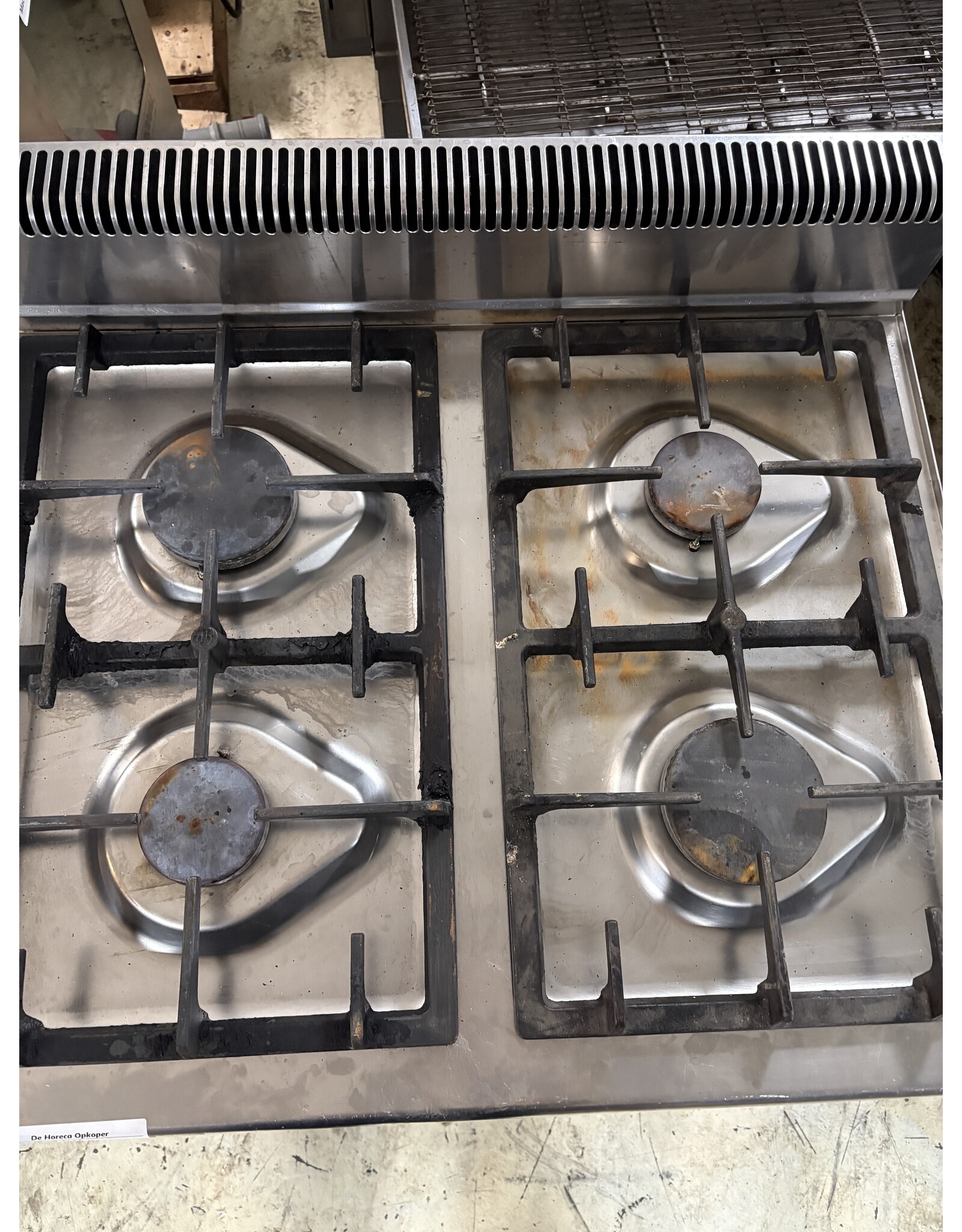 Bertos Berto's G7F4E+FG1 Gasfornuis met Oven