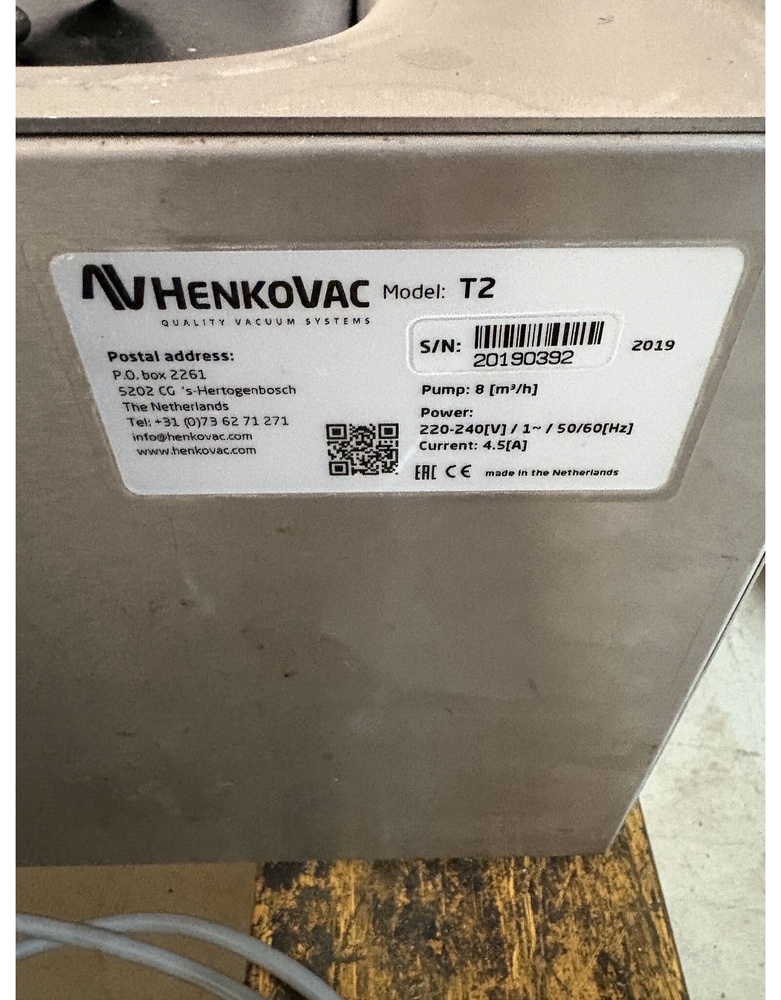 Hencovac Hencovac T2 Kammervakuumiergerät