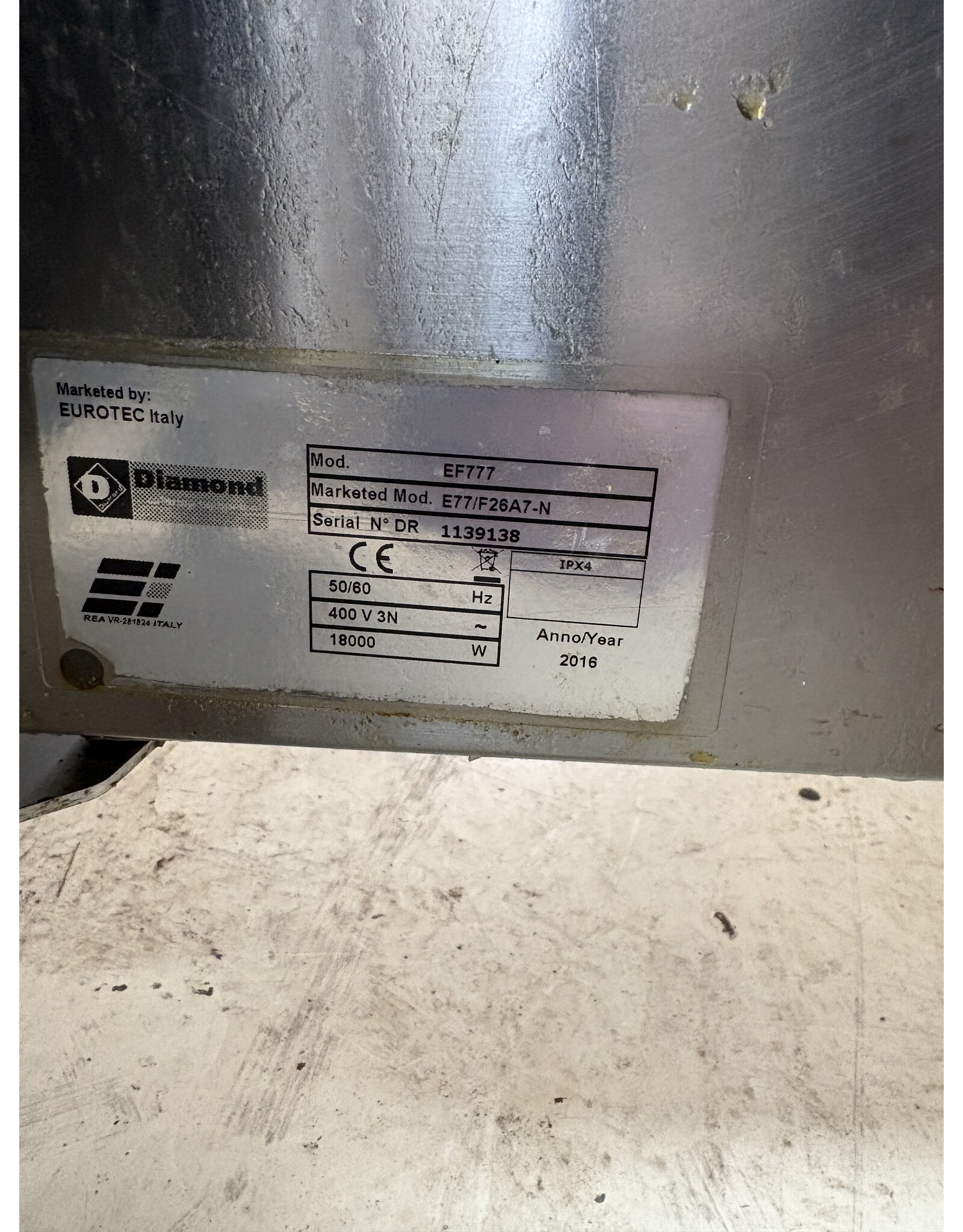 Diamond Diamond EF777 Elektrische Friteuse