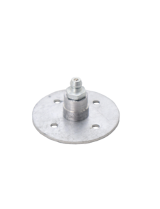  Oplijmnippel M8 staal