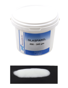  Glasparels, korrel 200-300 µm