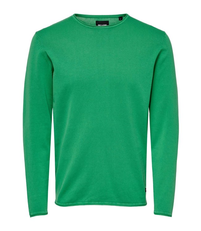 Only & Sons Wash Crew Neck Green