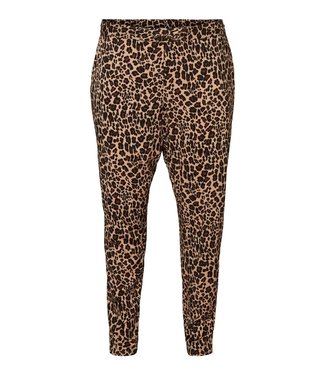 Junarose JUNAROSE  JRNORA PANTS - K  BLACK LEOPARD