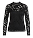 VILA Vistasia Lace top Black