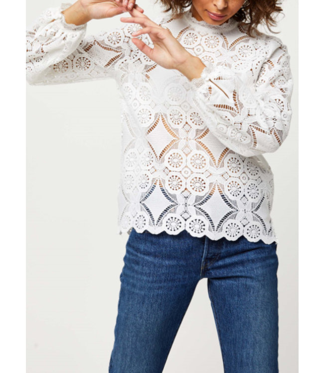 VILA Virasmi New Top Cloud Dancer