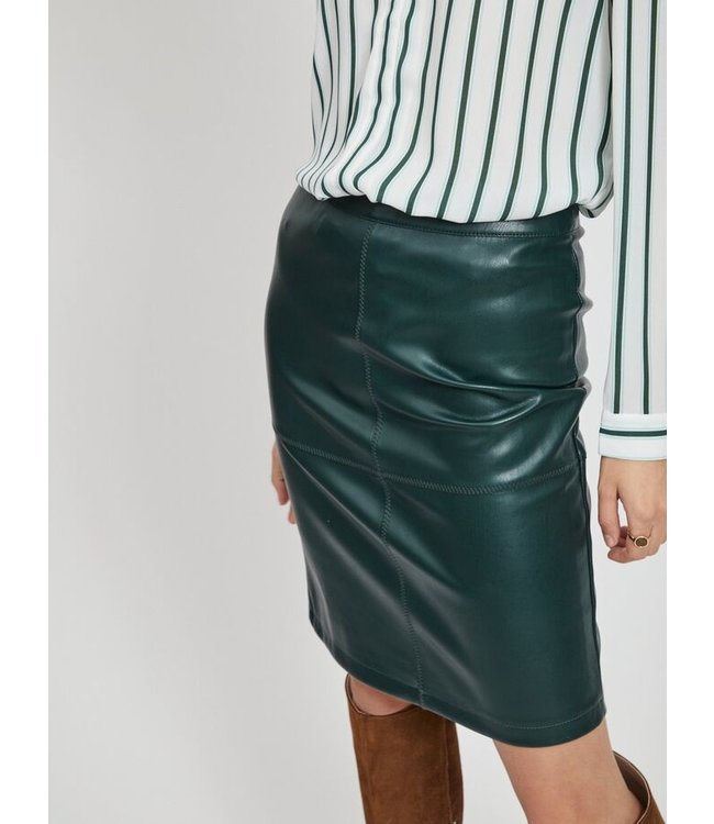VILA Vila PU skirt