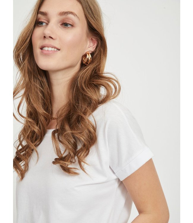 VILA Vila Vidreamers Pure T-Shirt-Noos Optical Snow