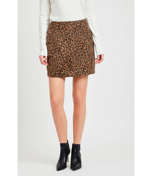 VILA Vijunilaanimala Skirt Toffee