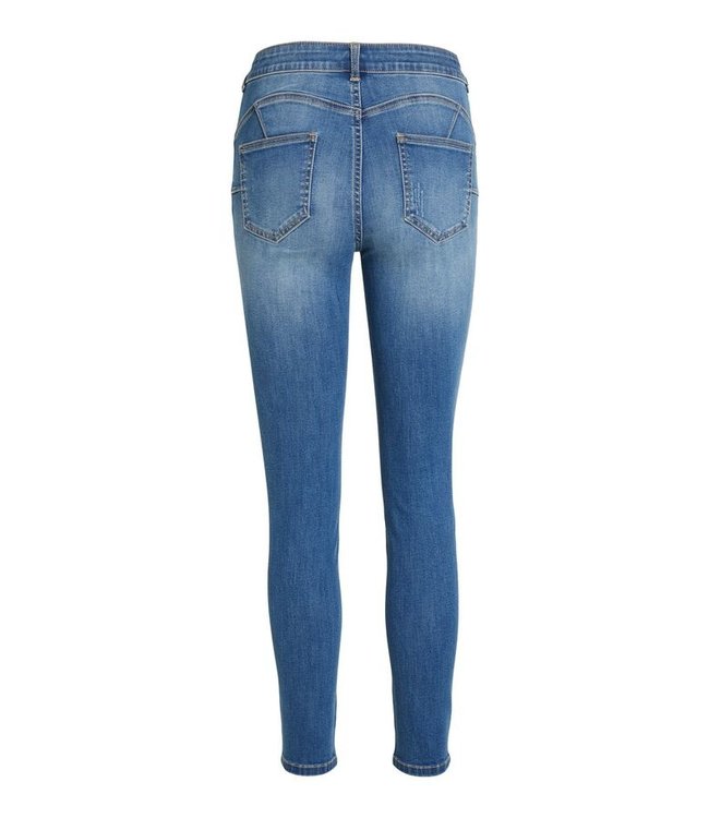 VILA Vicommit Felicia Slim-fit med bleu