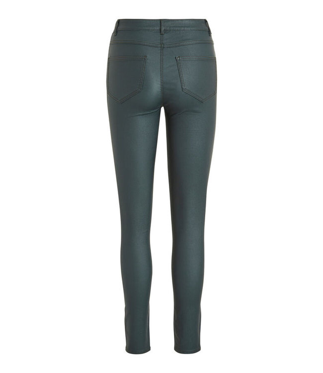VILA Vicommit Coated RWSS New Pant-Noos Pine Grove