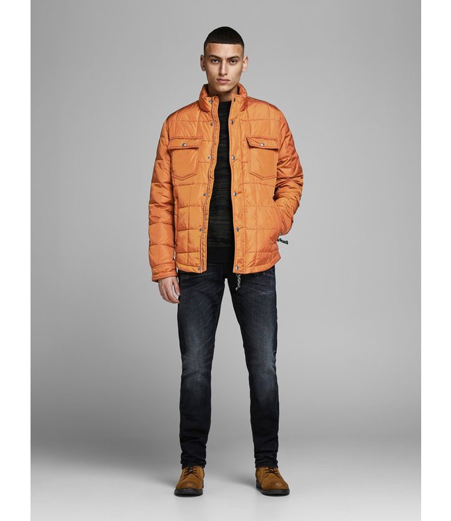 Jack & Jones JPRLAMBERT QUILT JACKET ORANGE