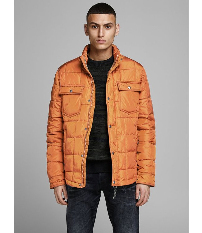 Jack & Jones JPRLAMBERT QUILT JACKET ORANGE