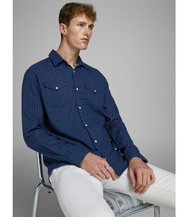 Jack & Jones JPRBLUWESTON SHIRT L/S WESTERN