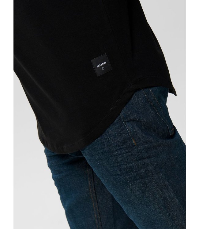 Only & Sons onsMatt Longy SS Tee Black
