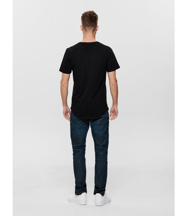 Only & Sons onsMatt Longy SS Tee Black