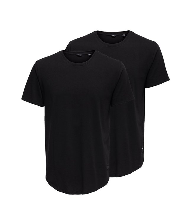 Only & Sons onsMatt Longy SS Tee Black