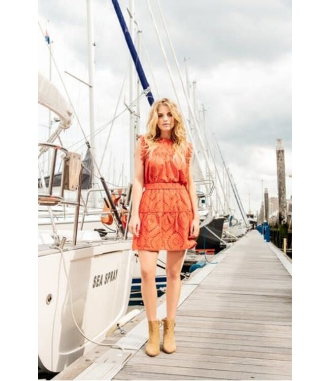 Mila Amsterdam Skirt Reeva Oranje