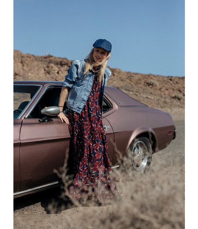 Petrol Dress 5091 Deep Navy